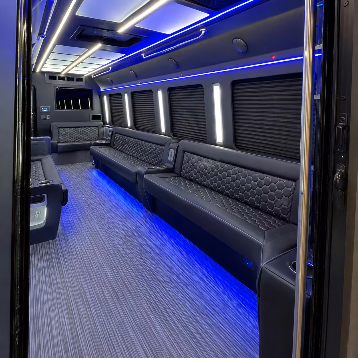 orlando party bus interior